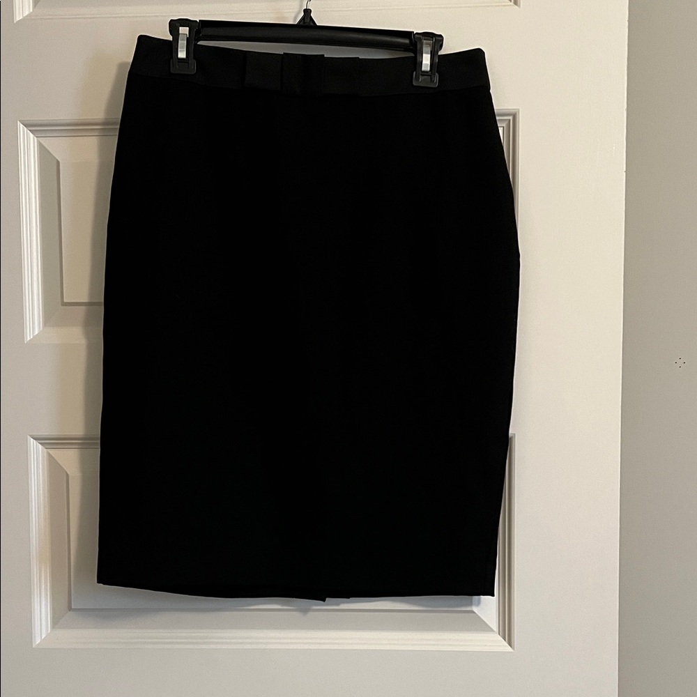 Ann Taylor Classic Black Pencil Skirt